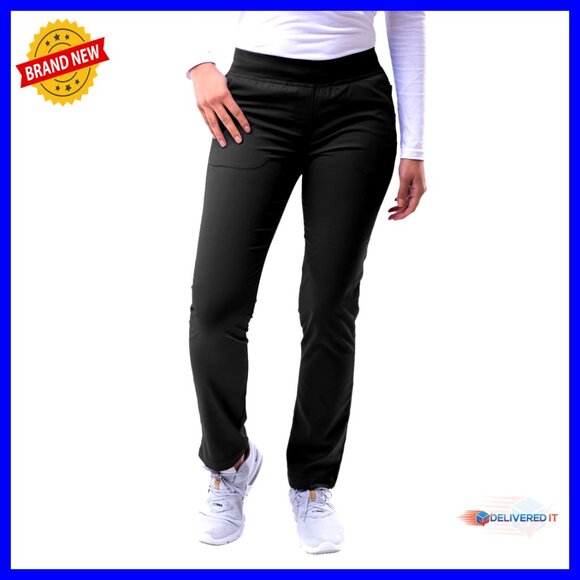 Skinny Leg Yoga Scrub Pants - Professional Medical Uniform - Stretch Fabric